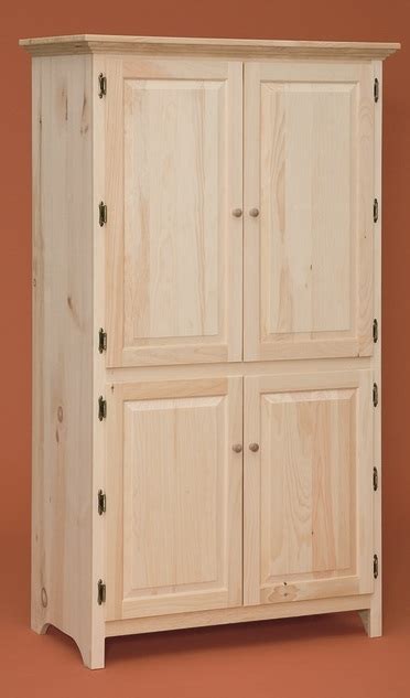 Home Styles Colonial Classic Pantry. . Unfinished kitchen pantry cabinet